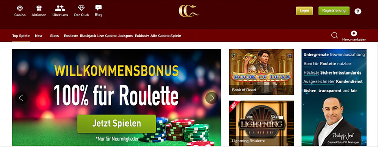 CasinoClub Casino Review