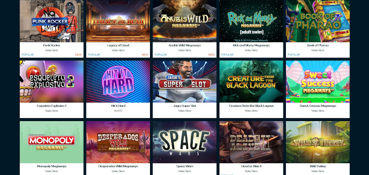 Fun Casino Game Selection