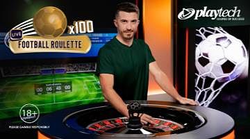 Playtech Live Football Roulette in new Let’s Play studio
