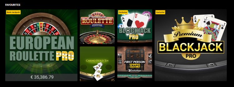 bwin Table Games
