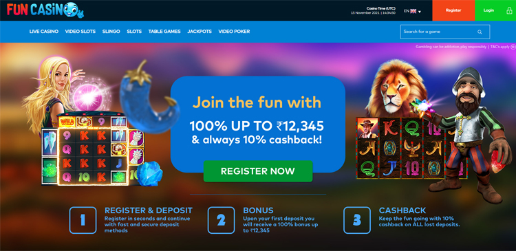 Bonus Fun Casino India