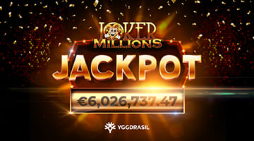 Joker Millions slot pays out €6M jackpot
