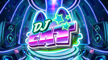 DJ Cat video slot logo