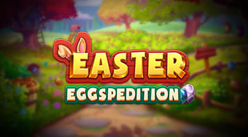 Easter Eggspedition video slot logo