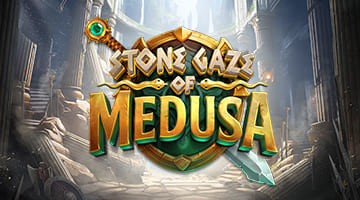 Stone Gaze of Medusa video slot logo