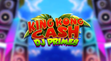 King Kong Cash DJ Prime8 video slot logo