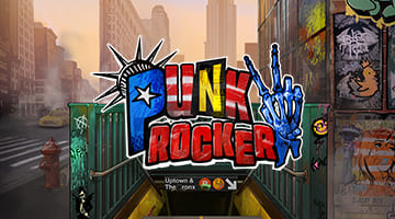Punk Rocker 2 video slot logo