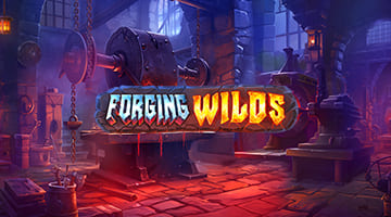 Forging Wilds video slot logo