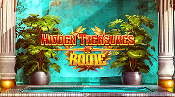 Hidden Treasures of Rome video slot logo