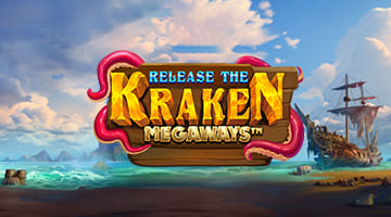 Release the Kraken Megaways video slot logo