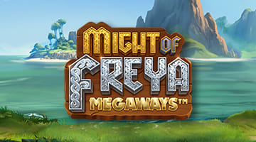 Might of Freya Megaways slot logo