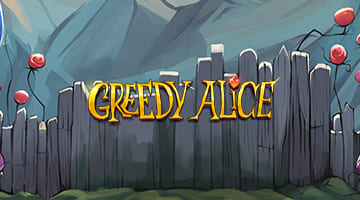 Greedy Alice video slot logo